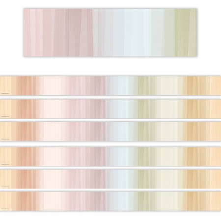 Teacher Created Resources Cool Tones Straight Border Trim, 72PK 8327